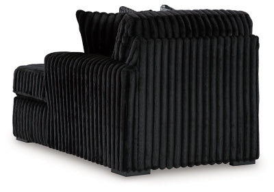 Midnight-Madness Sectional with Chaise - Furniture 4 Less (Jacksonville, NC)