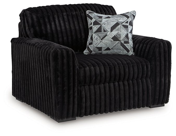 Midnight-Madness Oversized Chair - Furniture 4 Less (Jacksonville, NC)