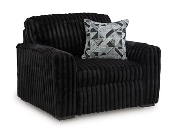 Midnight-Madness Oversized Chair - Furniture 4 Less (Jacksonville, NC)