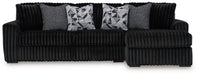 Midnight-Madness Sectional Sofa with Chaise - Furniture 4 Less (Jacksonville, NC)