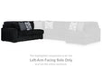 Midnight-Madness Sectional with Chaise - Furniture 4 Less (Jacksonville, NC)