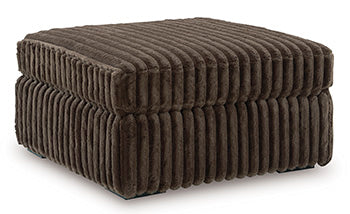 Midnight-Madness Oversized Accent Ottoman - Furniture 4 Less (Jacksonville, NC)