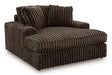 Midnight-Madness Oversized Chaise - Furniture 4 Less (Jacksonville, NC)