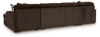 Midnight-Madness Sectional with Chaise - Furniture 4 Less (Jacksonville, NC)