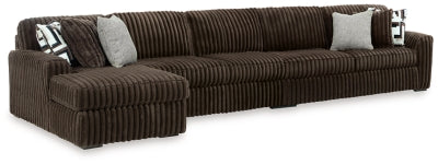 Midnight-Madness Sectional with Chaise - Furniture 4 Less (Jacksonville, NC)