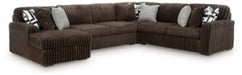 Midnight-Madness Sectional with Chaise - Furniture 4 Less (Jacksonville, NC)