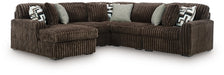 Midnight-Madness Sectional with Chaise - Furniture 4 Less (Jacksonville, NC)