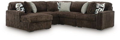 Midnight-Madness Sectional with Chaise - Furniture 4 Less (Jacksonville, NC)