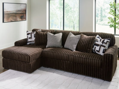 Midnight-Madness Sectional Sofa with Chaise - Furniture 4 Less (Jacksonville, NC)