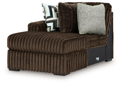 Midnight-Madness Sectional with Chaise - Furniture 4 Less (Jacksonville, NC)