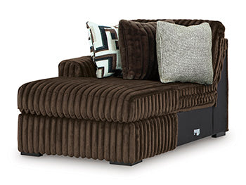 Midnight-Madness Sectional with Chaise - Furniture 4 Less (Jacksonville, NC)