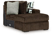 Midnight-Madness Sectional with Chaise - Furniture 4 Less (Jacksonville, NC)