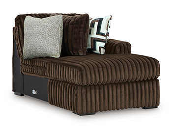 Midnight-Madness Sectional with Chaise - Furniture 4 Less (Jacksonville, NC)