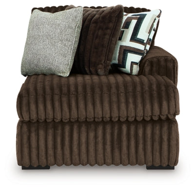 Midnight-Madness Sectional with Chaise - Furniture 4 Less (Jacksonville, NC)