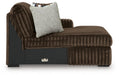 Midnight-Madness Sectional with Chaise - Furniture 4 Less (Jacksonville, NC)