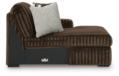 Midnight-Madness Sectional with Chaise - Furniture 4 Less (Jacksonville, NC)