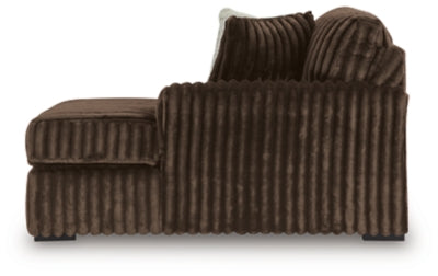 Midnight-Madness Sectional with Chaise - Furniture 4 Less (Jacksonville, NC)