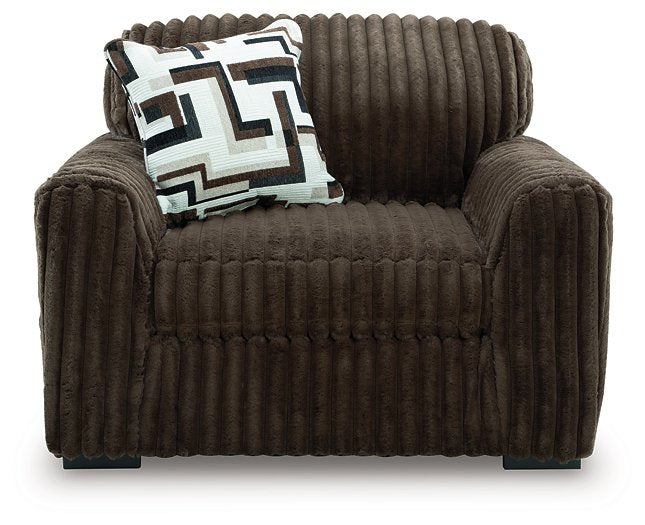 Midnight-Madness Oversized Chair - Furniture 4 Less (Jacksonville, NC)