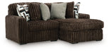 Midnight-Madness Sectional with Chaise - Furniture 4 Less (Jacksonville, NC)