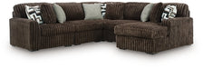 Midnight-Madness Sectional with Chaise - Furniture 4 Less (Jacksonville, NC)