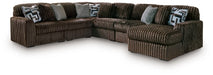 Midnight-Madness Sectional with Chaise - Furniture 4 Less (Jacksonville, NC)