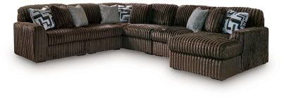 Midnight-Madness Sectional with Chaise - Furniture 4 Less (Jacksonville, NC)
