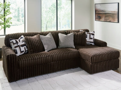 Midnight-Madness Sectional Sofa with Chaise - Furniture 4 Less (Jacksonville, NC)