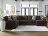 Midnight-Madness Sectional with Chaise - Furniture 4 Less (Jacksonville, NC)