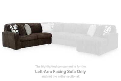 Midnight-Madness Sectional with Chaise - Furniture 4 Less (Jacksonville, NC)
