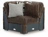 Midnight-Madness Sectional with Chaise - Furniture 4 Less (Jacksonville, NC)