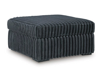 Midnight-Madness Oversized Accent Ottoman - Furniture 4 Less (Jacksonville, NC)