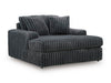 Midnight-Madness Oversized Chaise - Furniture 4 Less (Jacksonville, NC)
