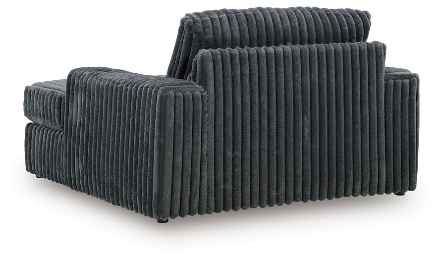 Midnight-Madness Oversized Chaise - Furniture 4 Less (Jacksonville, NC)