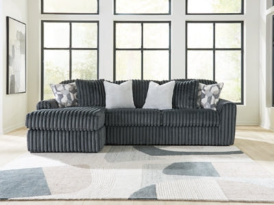 Midnight-Madness Sectional Sofa with Chaise - Furniture 4 Less (Jacksonville, NC)