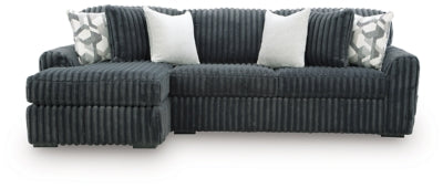 Midnight-Madness Sectional Sofa with Chaise - Furniture 4 Less (Jacksonville, NC)