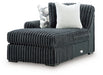 Midnight-Madness Sectional with Chaise - Furniture 4 Less (Jacksonville, NC)
