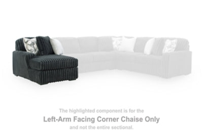 Midnight-Madness Sectional Sofa with Chaise - Furniture 4 Less (Jacksonville, NC)