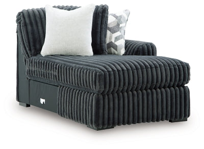 Midnight-Madness Sectional Sofa with Chaise - Furniture 4 Less (Jacksonville, NC)