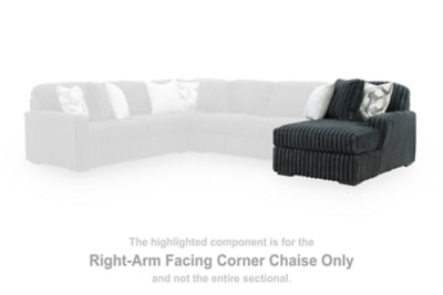 Midnight-Madness Sectional Sofa with Chaise - Furniture 4 Less (Jacksonville, NC)