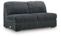 Midnight-Madness Sectional with Chaise - Furniture 4 Less (Jacksonville, NC)
