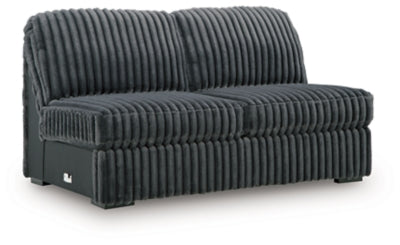 Midnight-Madness Sectional with Chaise - Furniture 4 Less (Jacksonville, NC)