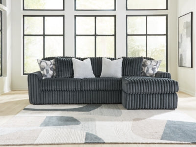 Midnight-Madness Sectional Sofa with Chaise - Furniture 4 Less (Jacksonville, NC)