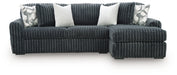 Midnight-Madness Sectional Sofa with Chaise - Furniture 4 Less (Jacksonville, NC)