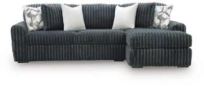 Midnight-Madness Sectional Sofa with Chaise - Furniture 4 Less (Jacksonville, NC)