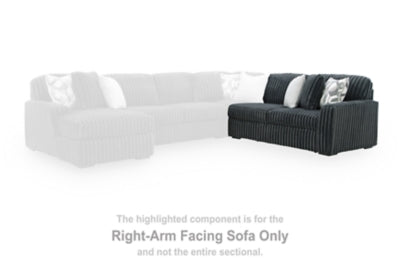 Midnight-Madness Sectional Sofa with Chaise - Furniture 4 Less (Jacksonville, NC)