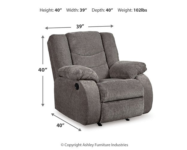 Tulen Recliner - Furniture 4 Less (Jacksonville, NC)