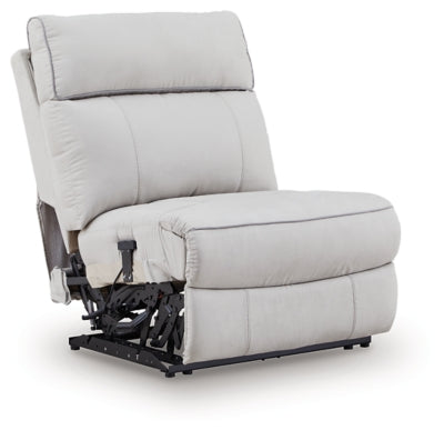 Social Pointe Reclining Sectional with Storage Consoles - Furniture 4 Less (Jacksonville, NC)