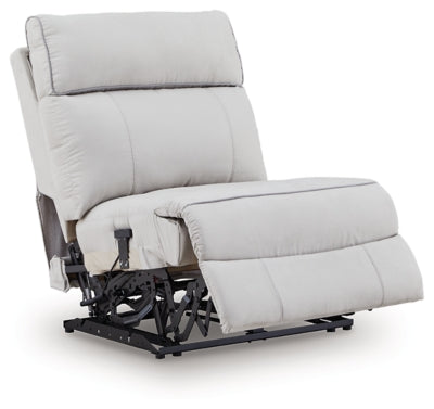 Social Pointe Reclining Sectional with Storage Consoles - Furniture 4 Less (Jacksonville, NC)