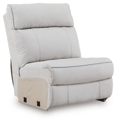 Social Pointe Reclining Sectional with Storage Consoles - Furniture 4 Less (Jacksonville, NC)