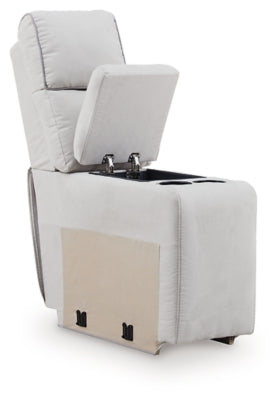 Social Pointe Reclining Sectional with Storage Consoles - Furniture 4 Less (Jacksonville, NC)